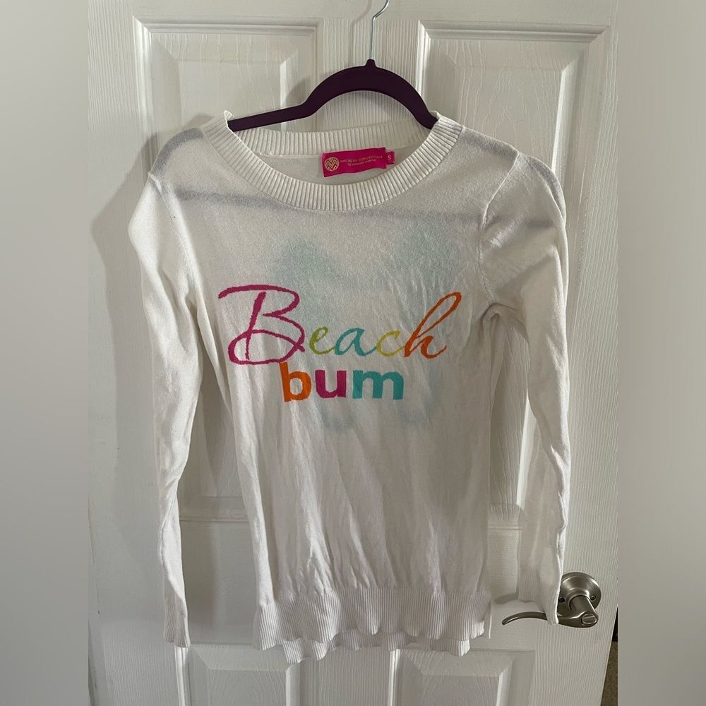 Macbeth collection Margaret Joseph’s Beach bum Scoopneck Sweater Florida small